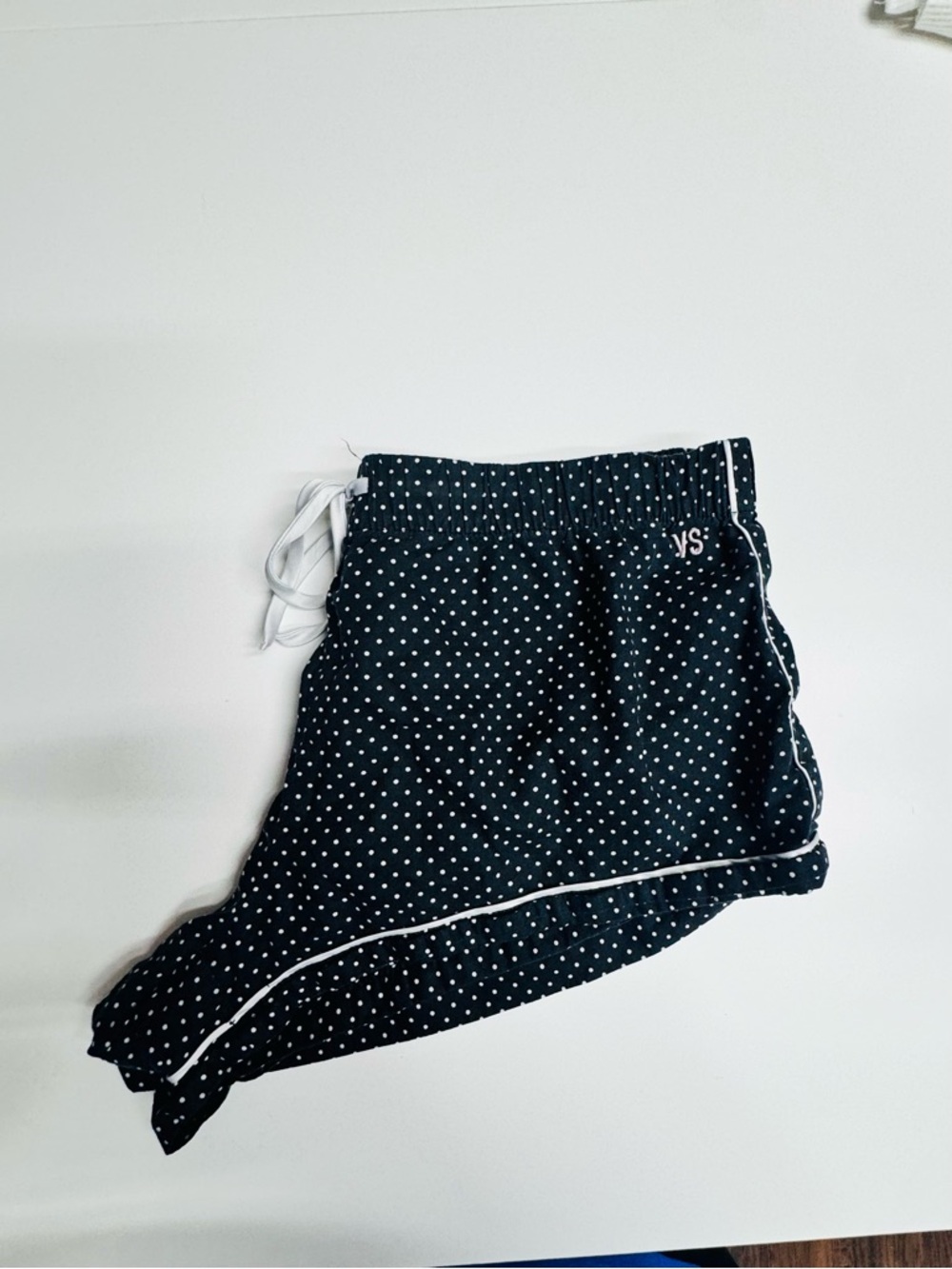 Victoria's Secret Black and White Polka Dot Pajama Shorts - Picture 2 of 3